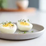 hard boiled eggs keto snack