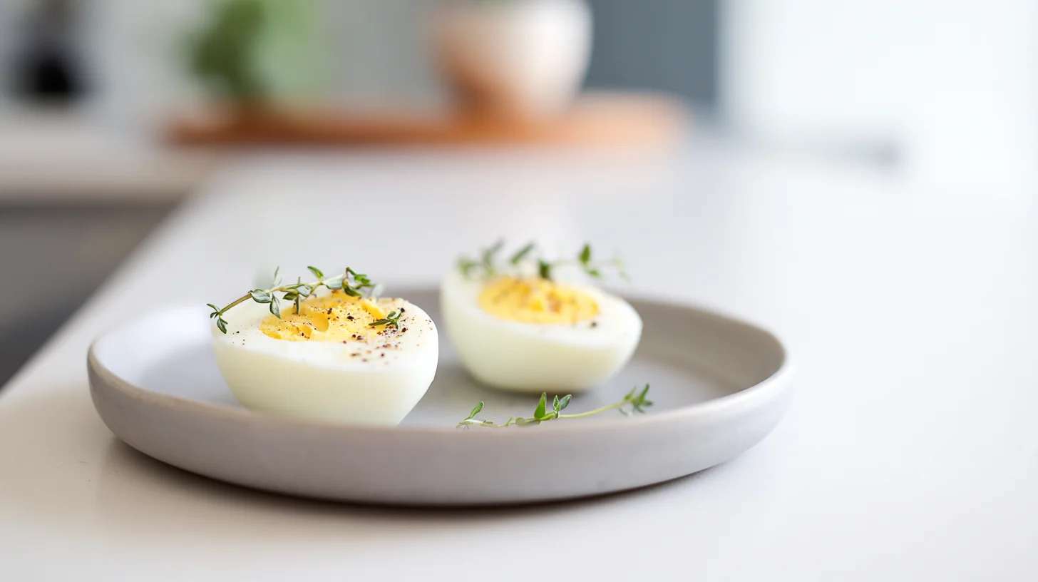 Hard Boiled Eggs Keto Snack – Easy Recipe Ready in 12 Minutes
