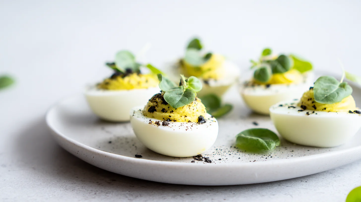 Hard Boiled Eggs Keto Snack