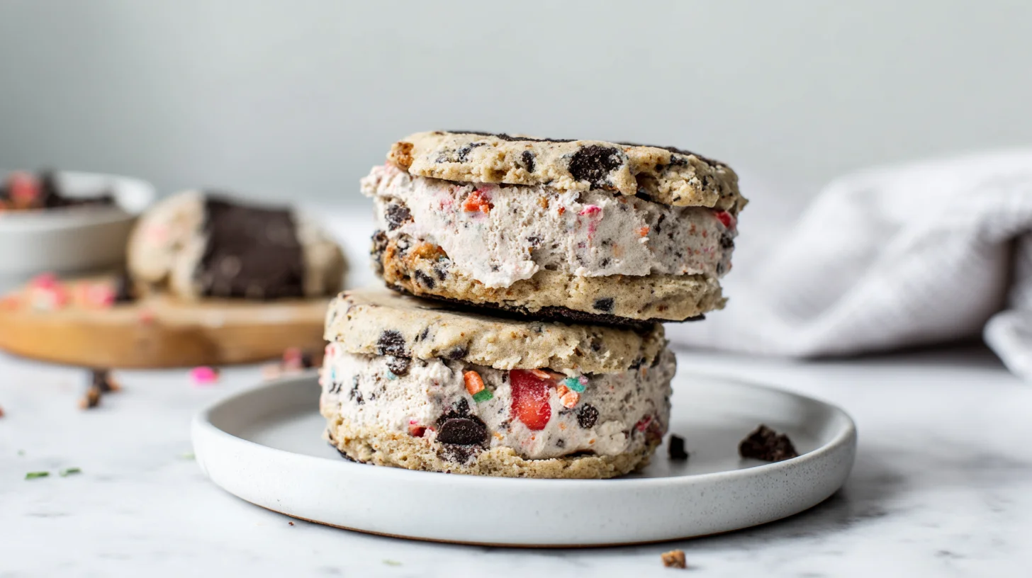 Keto Ice Cream Sandwich – Only 3g Net Carbs, Easy & Creamy