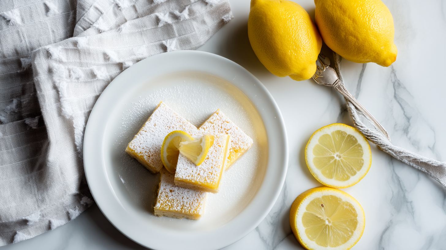 Keto Lemon Bars Recipe (Only 3g Net Carbs!)