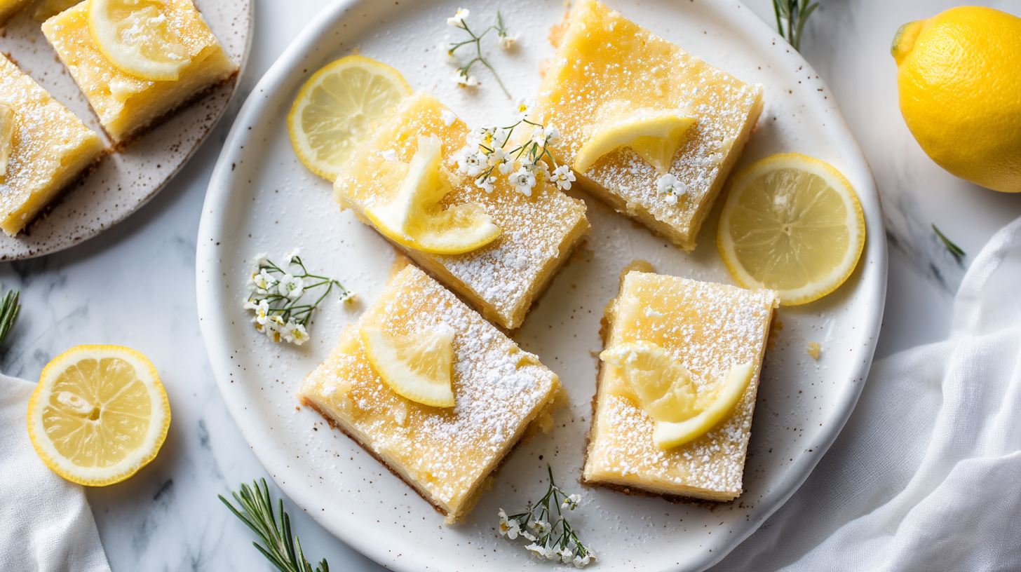 Keto Lemon Bars