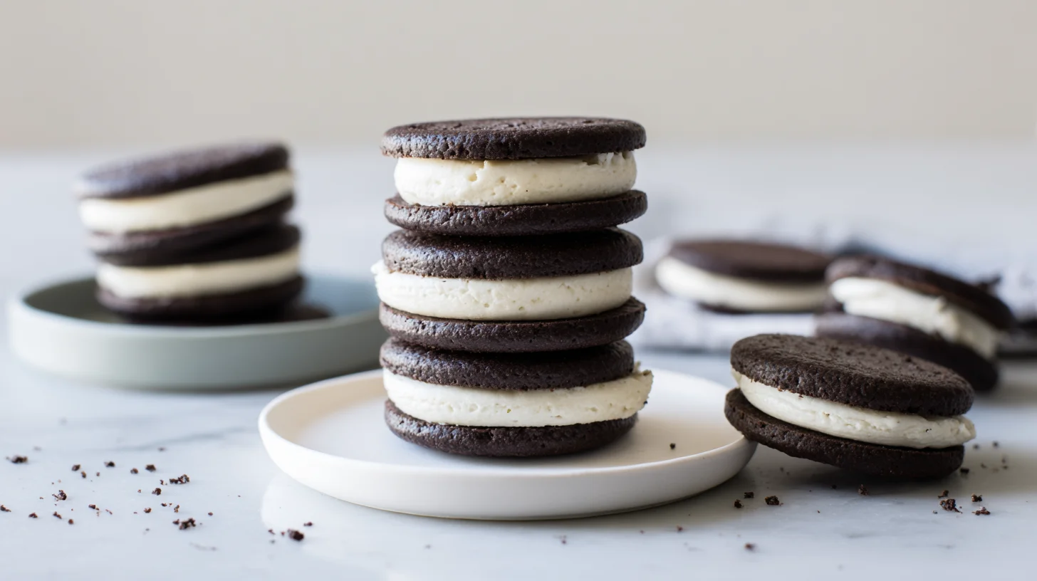 Keto Oreo Cookies