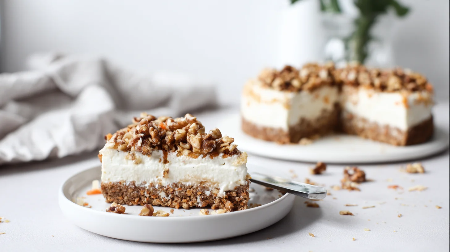 Keto Carrot Cake Cheesecake