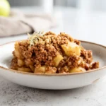 keto apple crisp