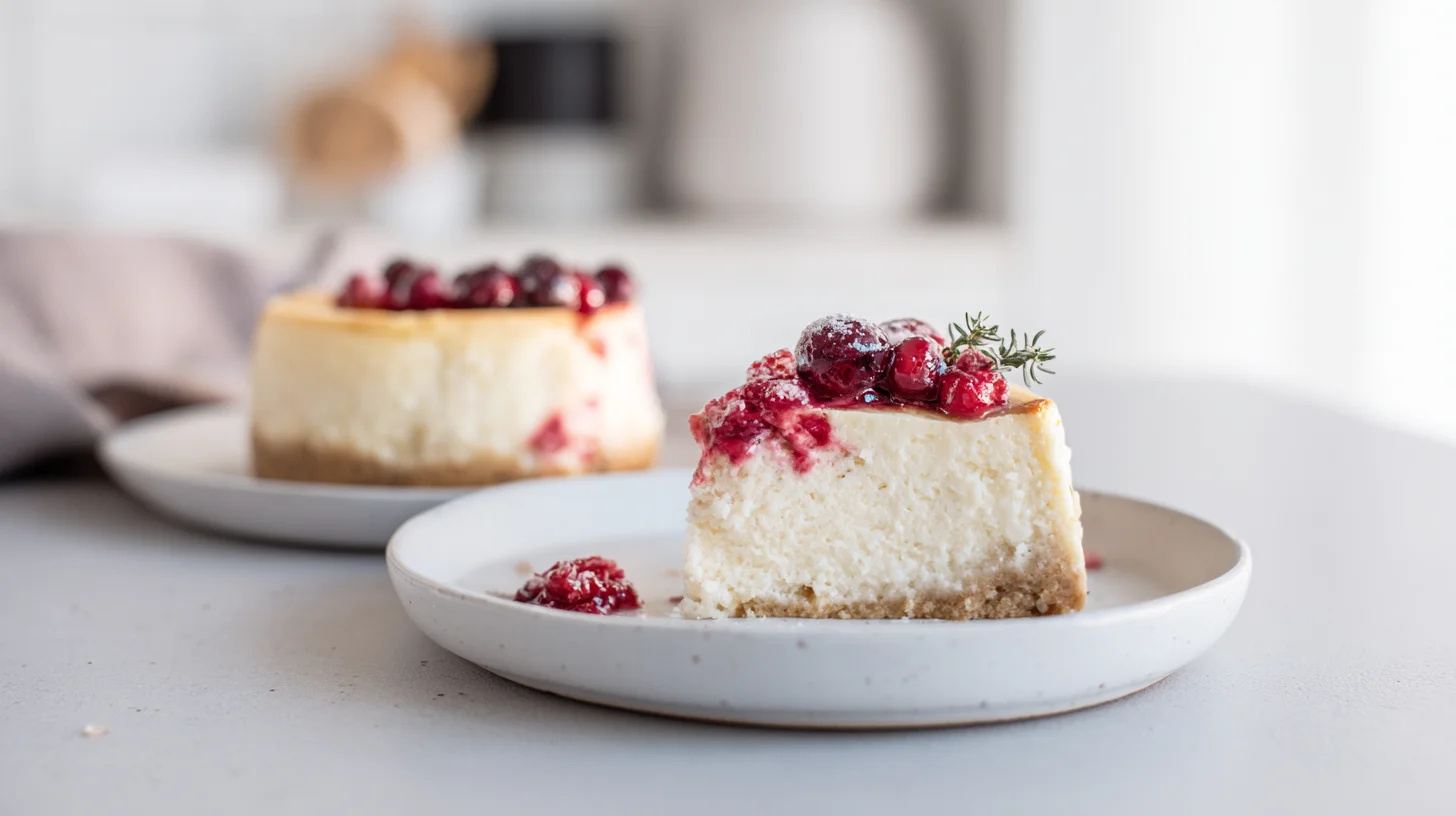 Keto Cranberry Orange Cheesecake: A Festive Low-Carb Holiday Dessert