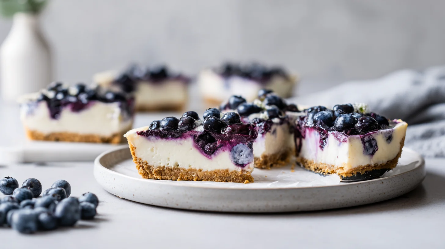 Keto Blueberry Cheesecake