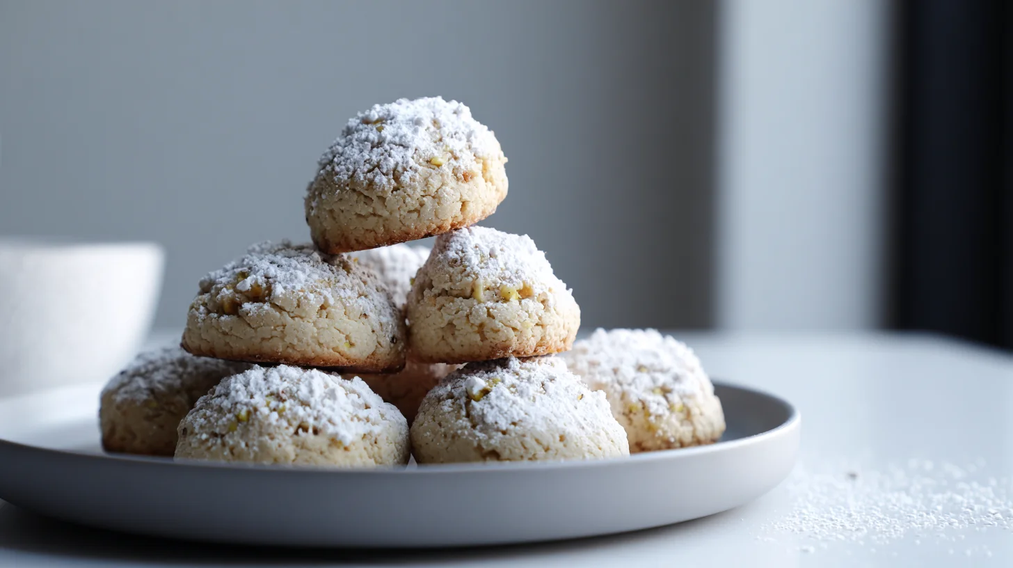 Keto Snowball Cookies
