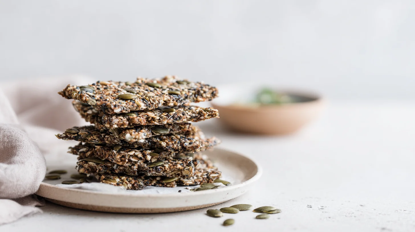 Keto Seed Crackers