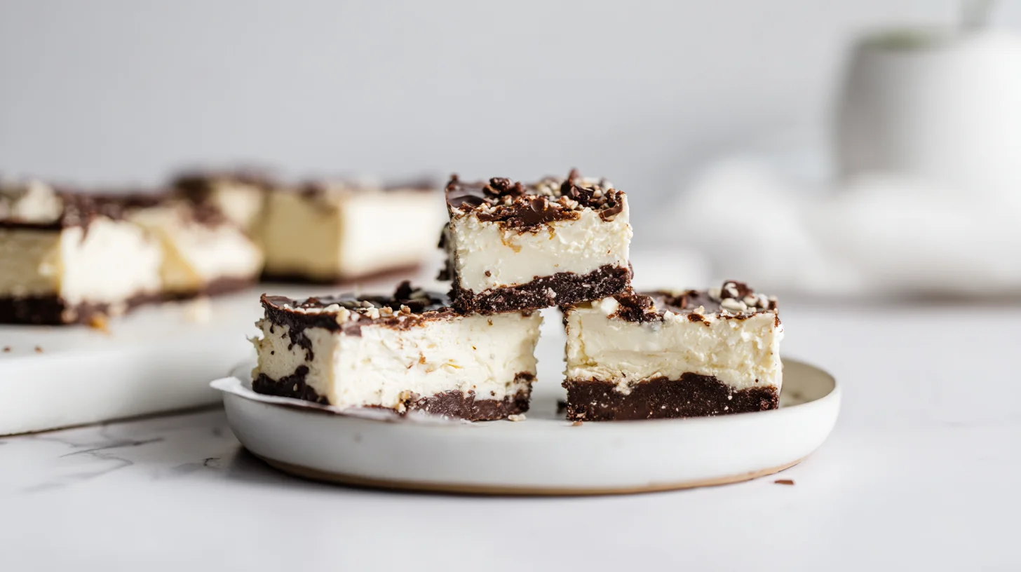 Easy Keto Cheesecake Bars with Almond Flour Crust