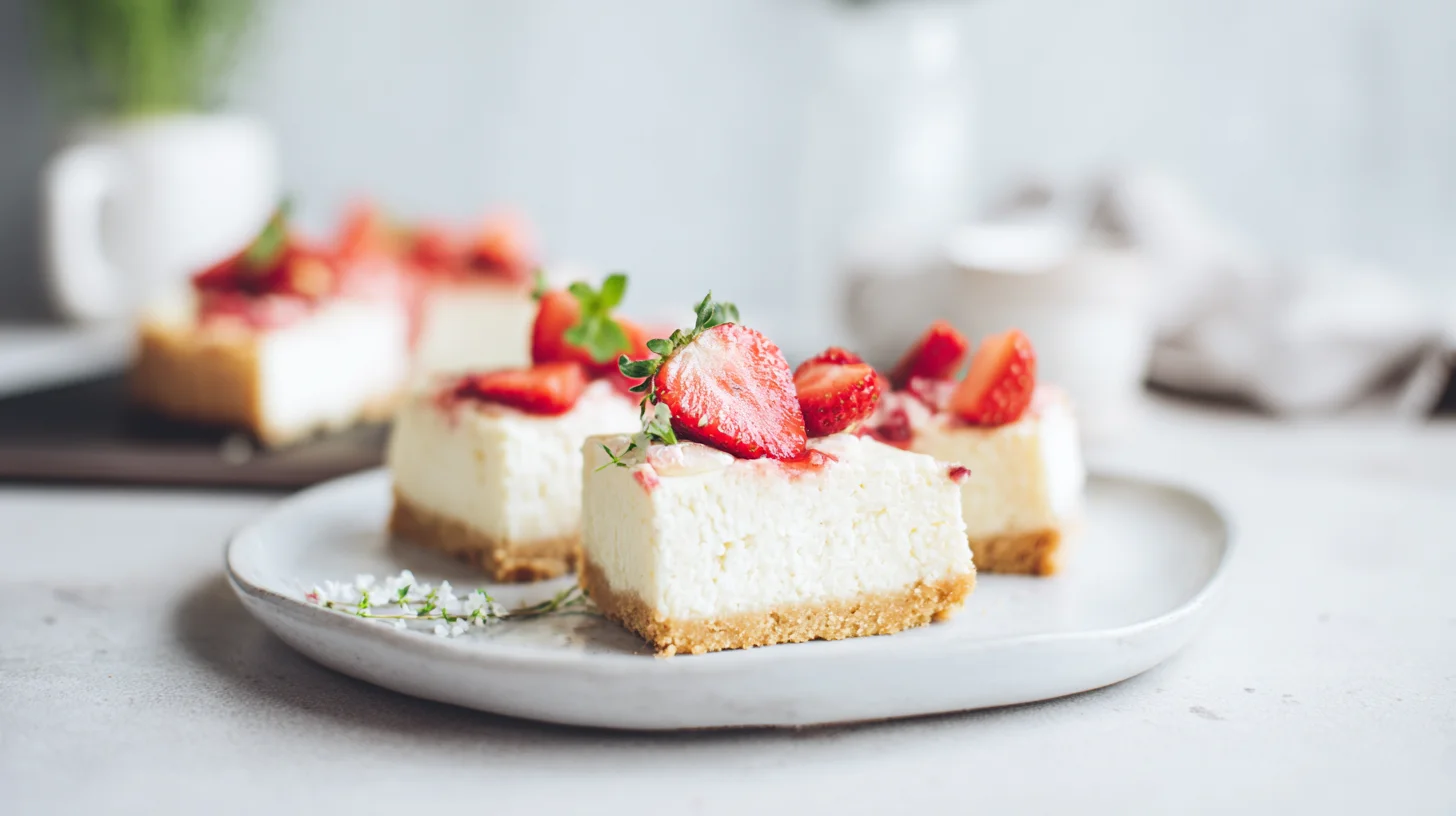 Keto Cheesecake Bars
