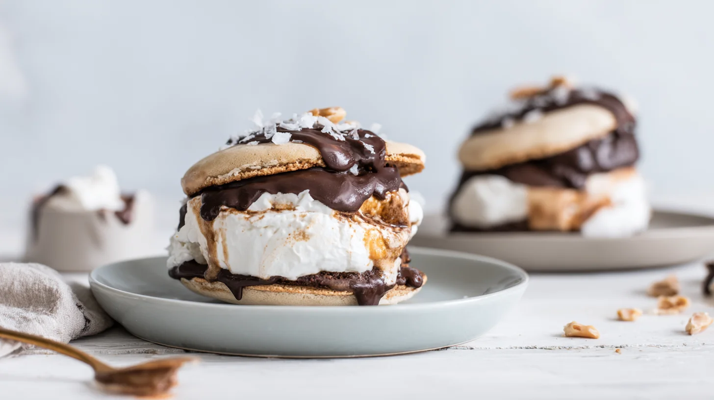 Keto Ice Cream Sandwich Recipe That Stays Soft and Chewy