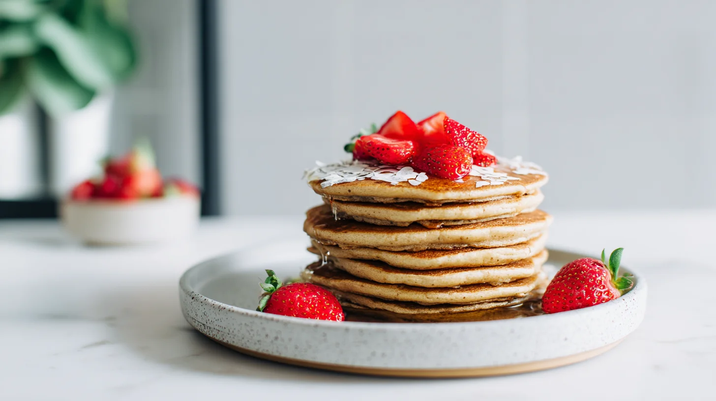 Fluffy Keto Cream Cheese Pancakes in Just 15 Minutes