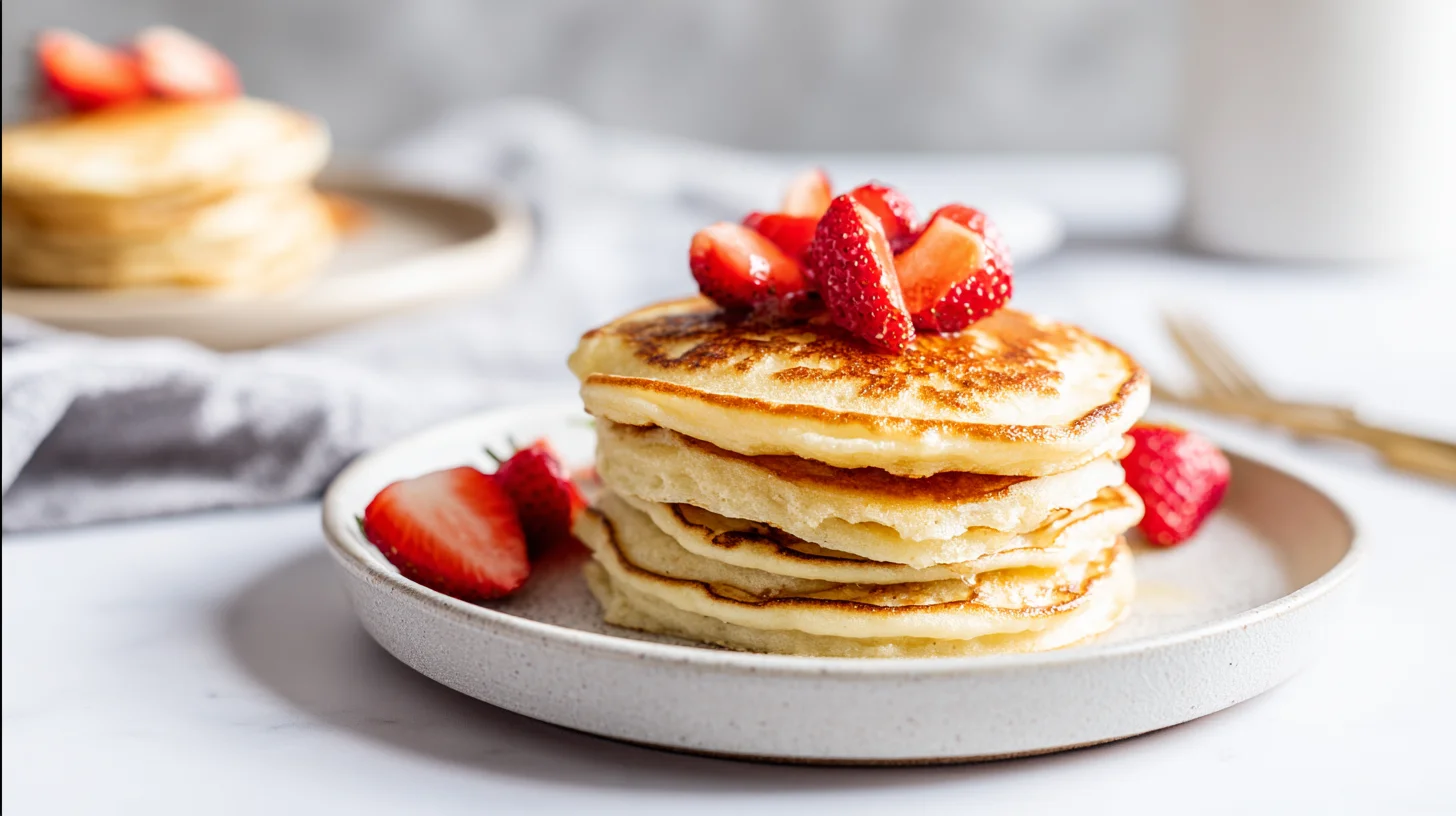 Keto Cream Cheese Pancakes