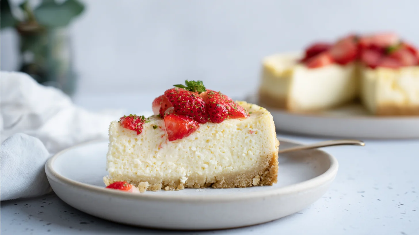 Keto Ricotta Cheesecake Recipe: Light, Fluffy, and Low-Carb