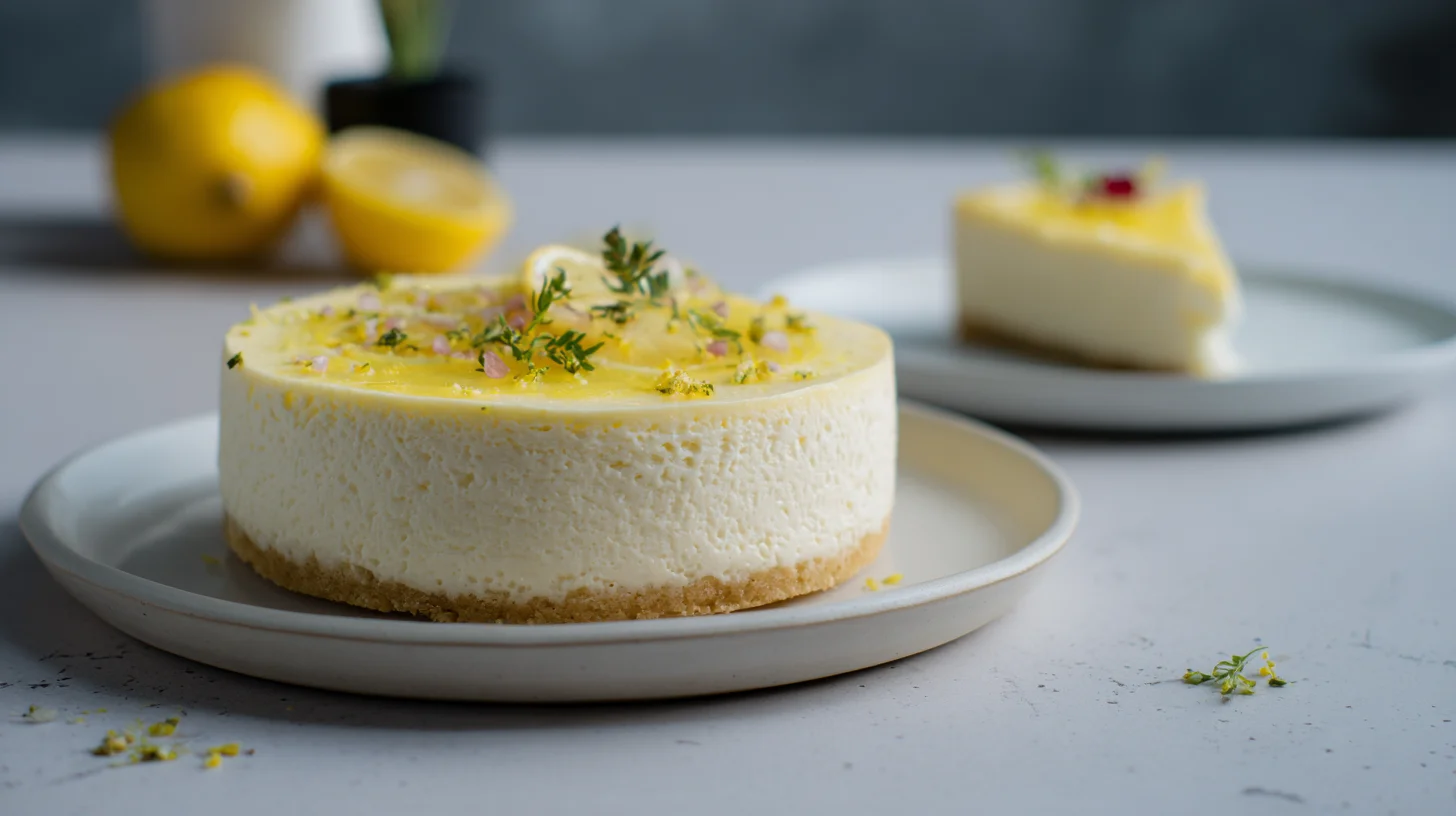 Keto Ricotta Cheesecake