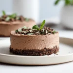 Keto Mint Chocolate Cheesecake