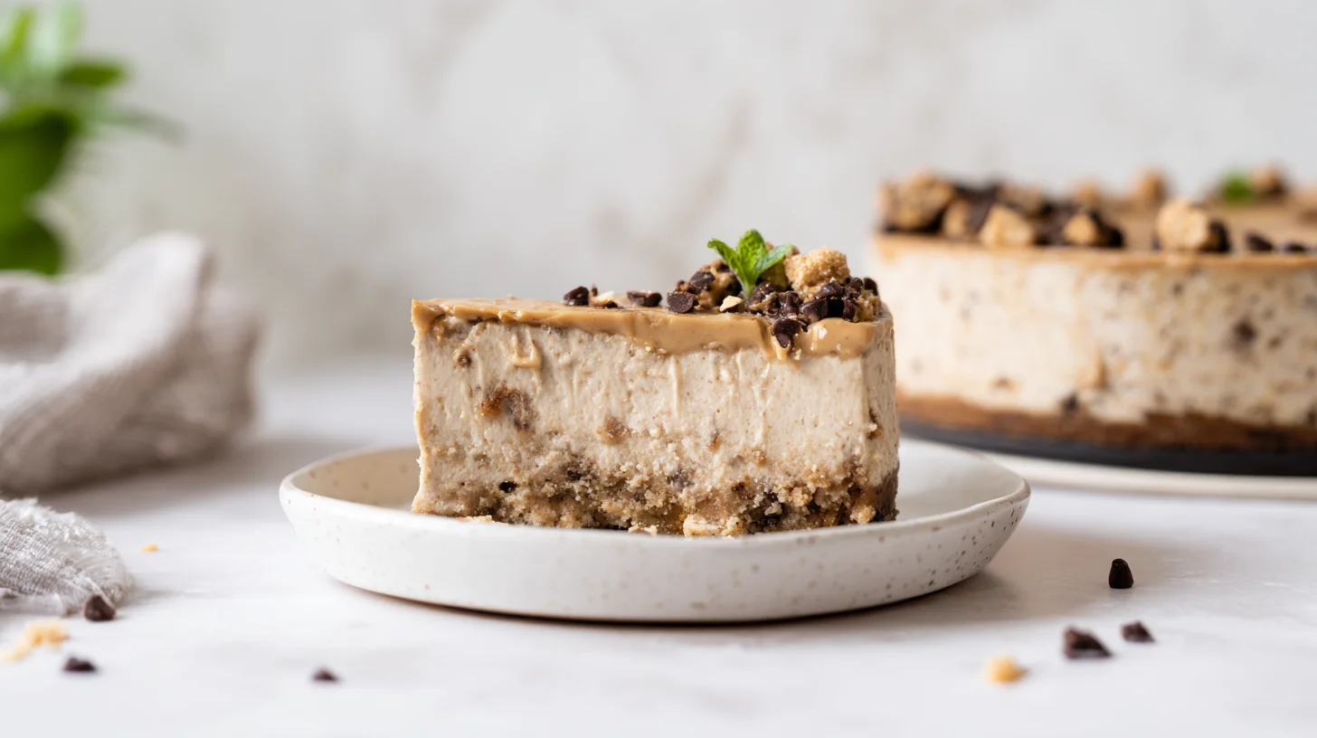 Keto Cookie Butter Cheesecake Copycat