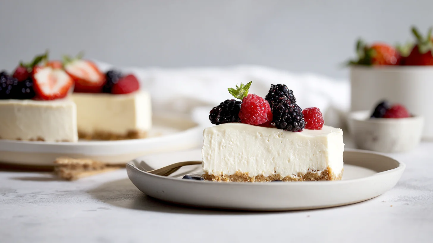 No Bake Keto Cheesecake That’s Creamy, Dreamy, and Ready in Minutes