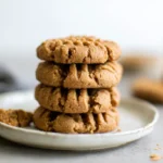 3 ingredient keto peanut butter cookies