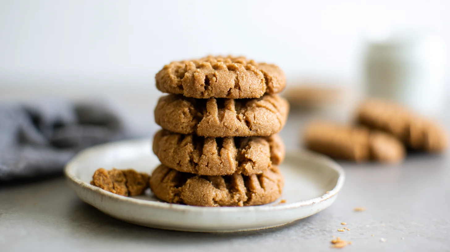 3 Ingredient Keto Peanut Butter Cookies That Are Ready in 20 Minutes