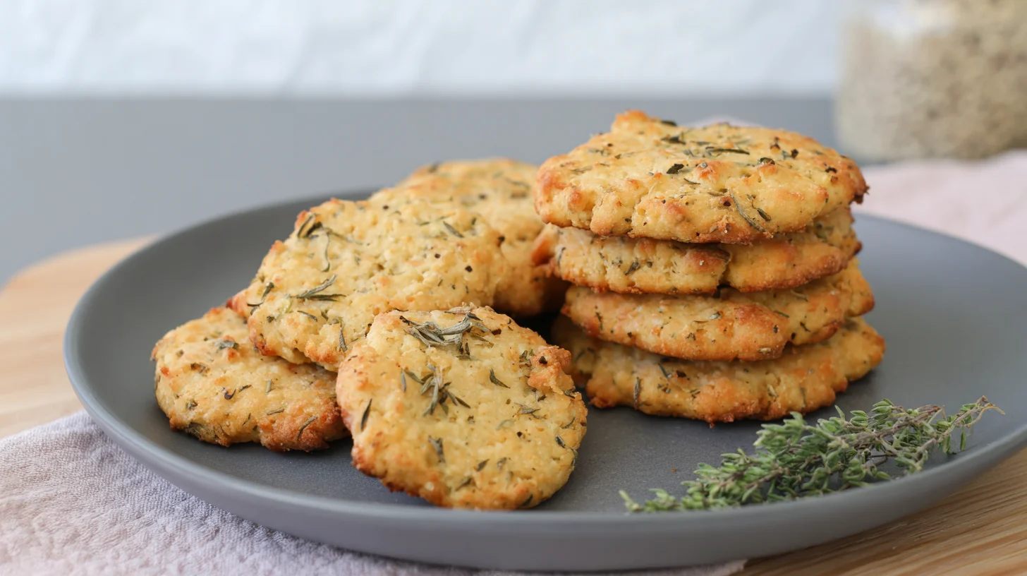 Crispy Keto Cheese Crackers Perfect for Holiday Entertaining