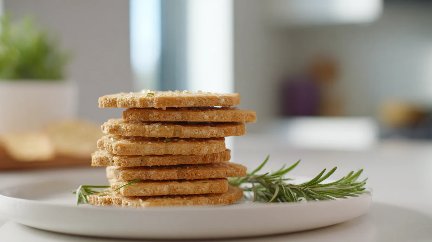Keto Saltine Crackers