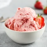 keto strawberry ice cream