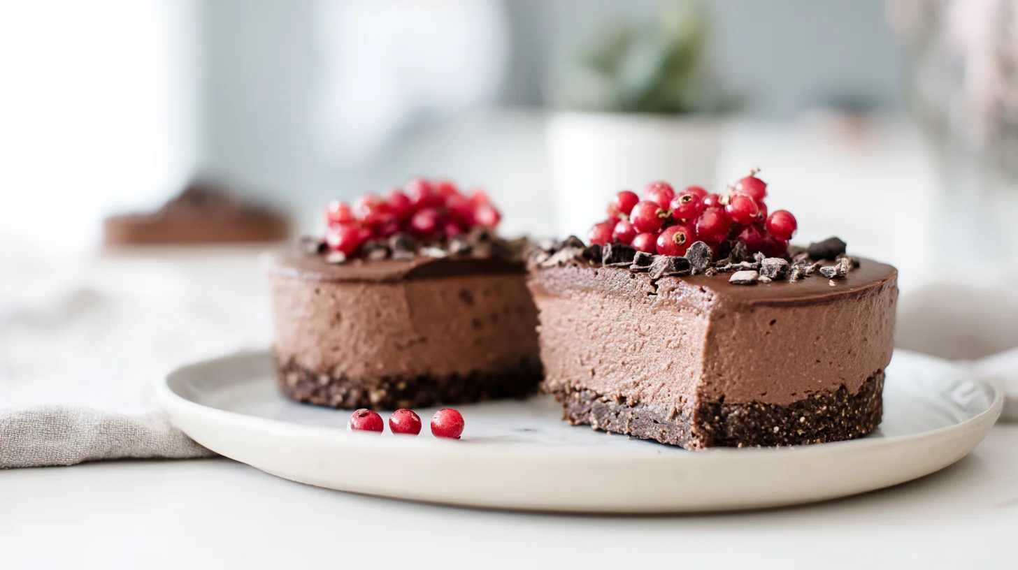 Keto Chocolate Cheesecake