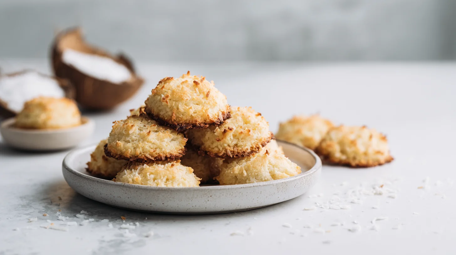 Keto Coconut Cookies That Are Chewy, Simple, And Delicious