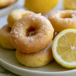 keto lemon donuts