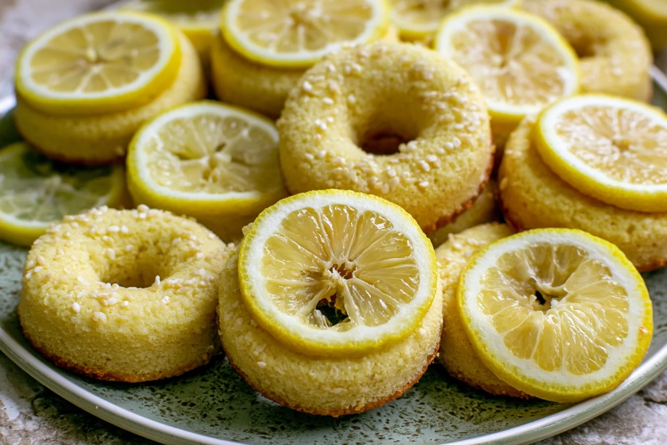 Keto Lemon Donuts