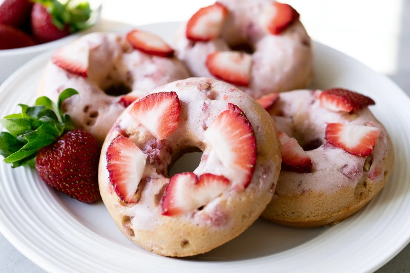 Keto Strawberry Donuts That Taste Like the Real Thing
