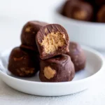 keto chocolate peanut butter fat bombs