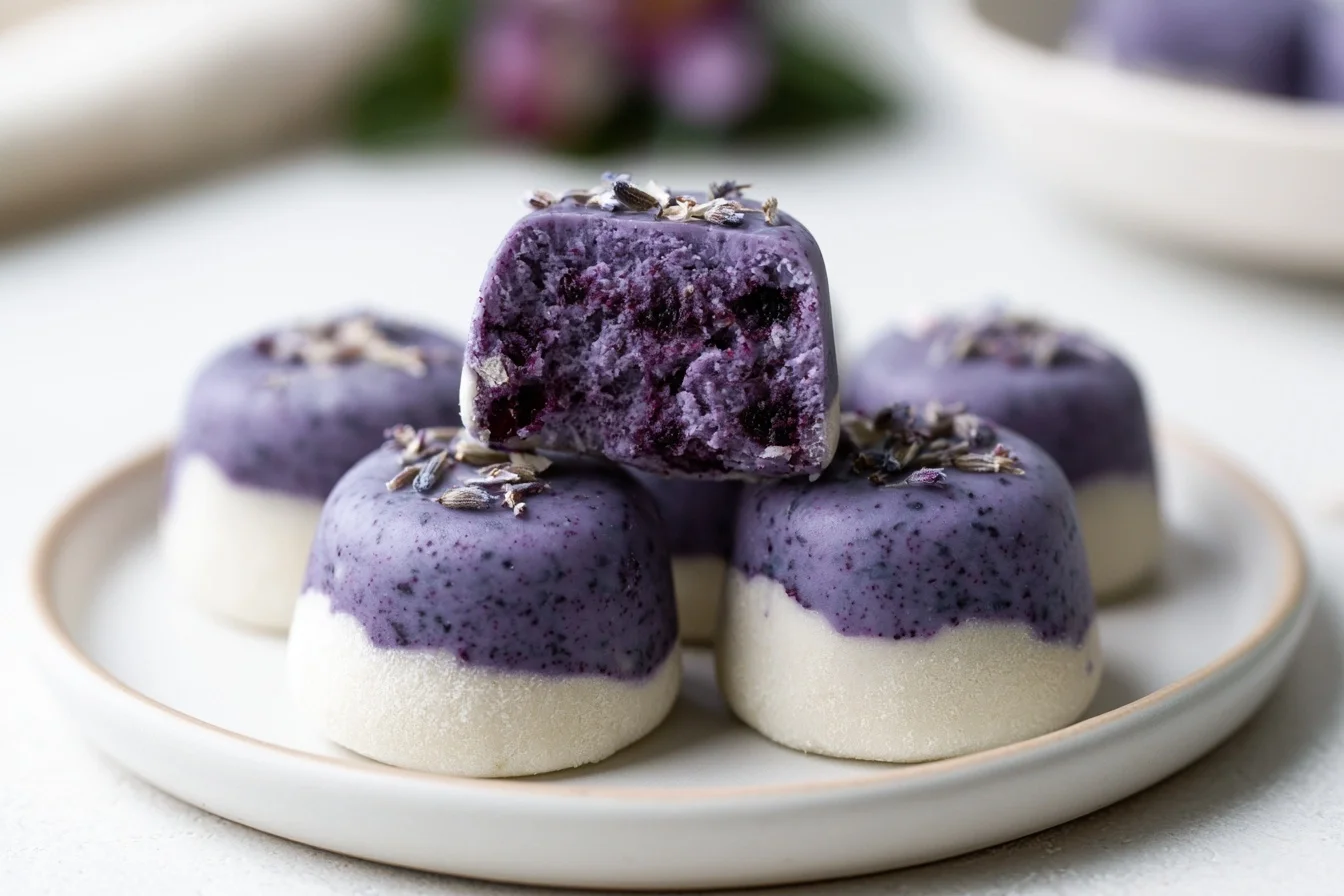 Keto Blueberry Fat Bombs