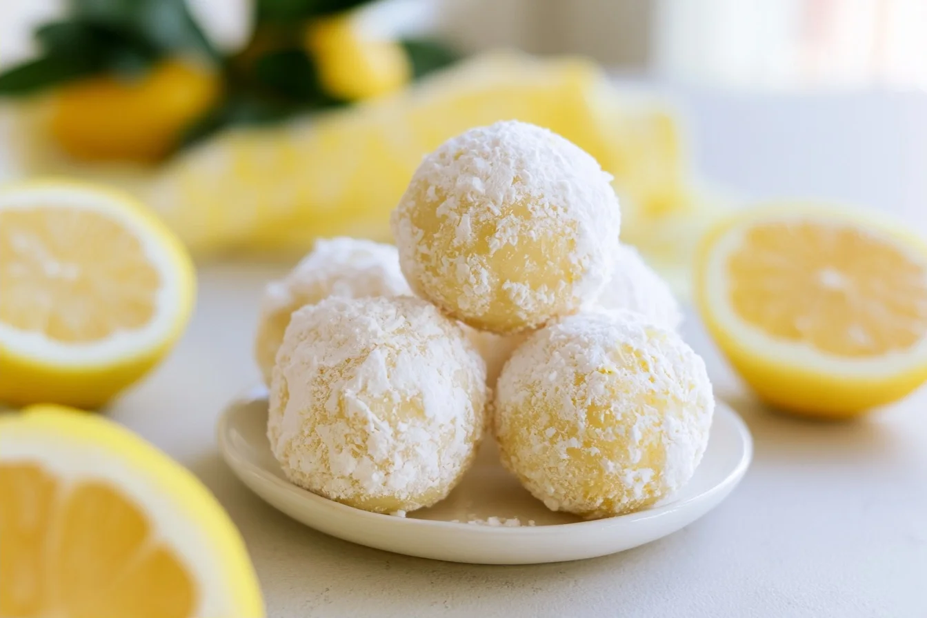 Keto Lemon Fat Bombs