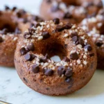 keto chocolate chip donuts