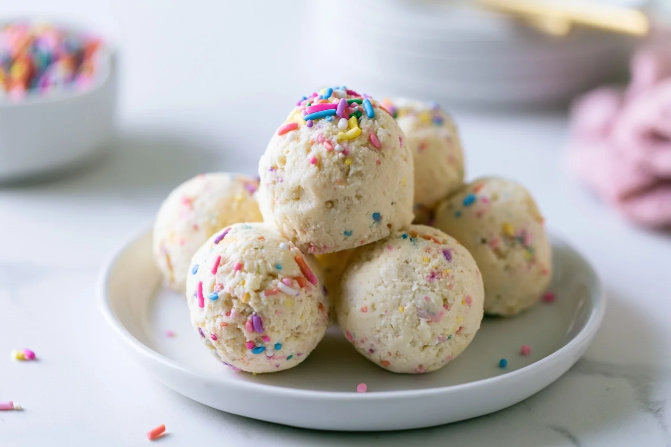 Keto Birthday Cake Fat Bombs That Taste Like the Real Thing