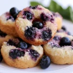keto blueberry donuts
