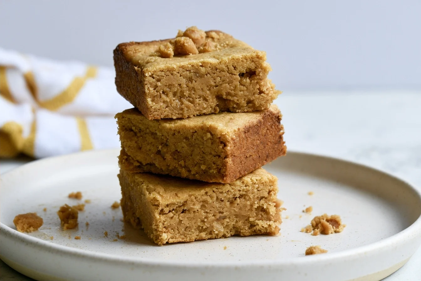 Keto Peanut Butter Blondies