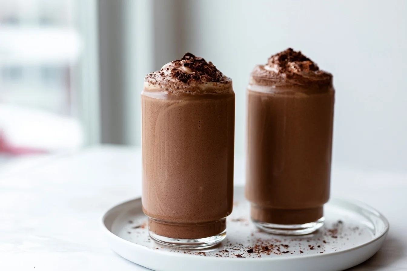 Keto Chocolate Milkshake