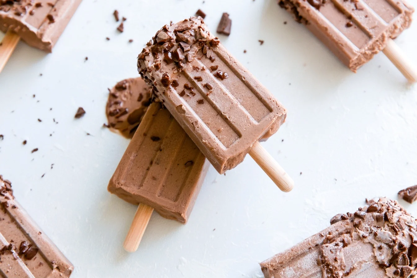 Keto Fudge Popsicles: Rich Chocolate Frozen Treats