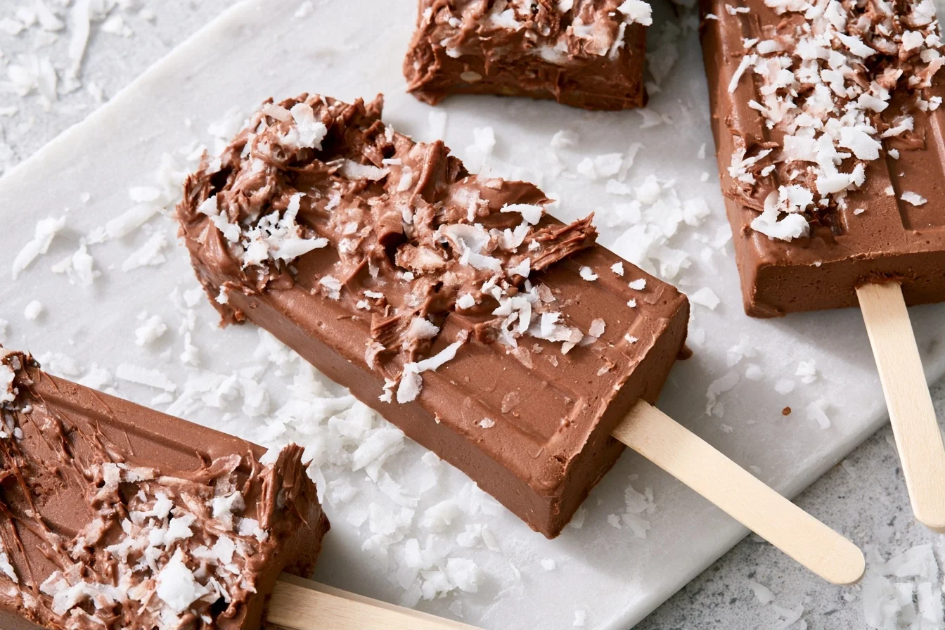 Keto Fudge Popsicles