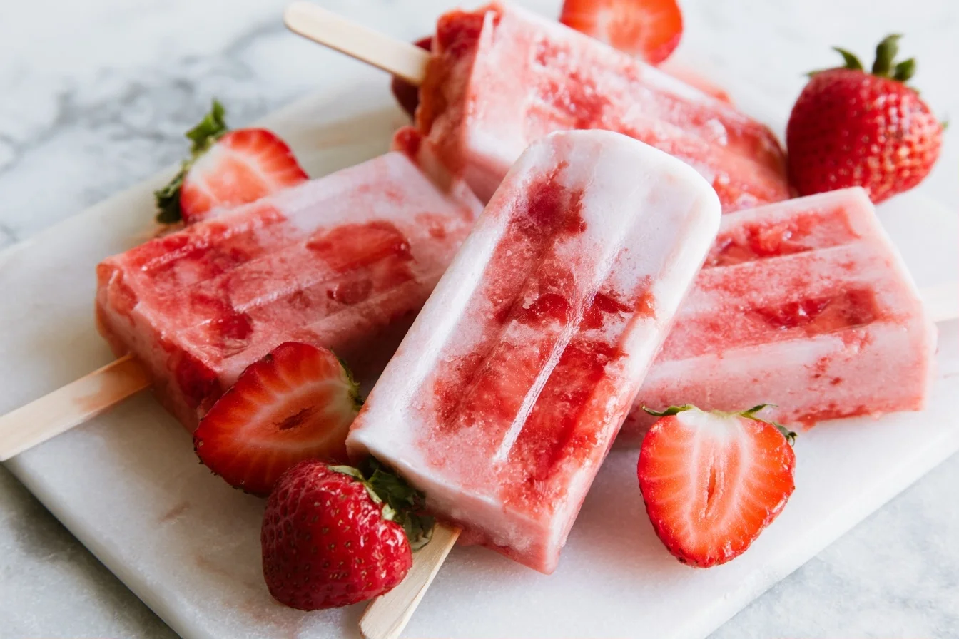 Keto Strawberry Popsicles: Easy Low-Carb Frozen Treats
