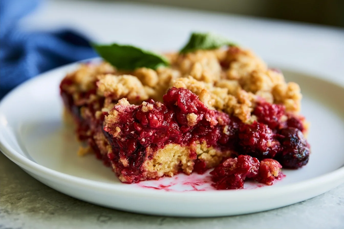 Keto Mixed Berry Crumble