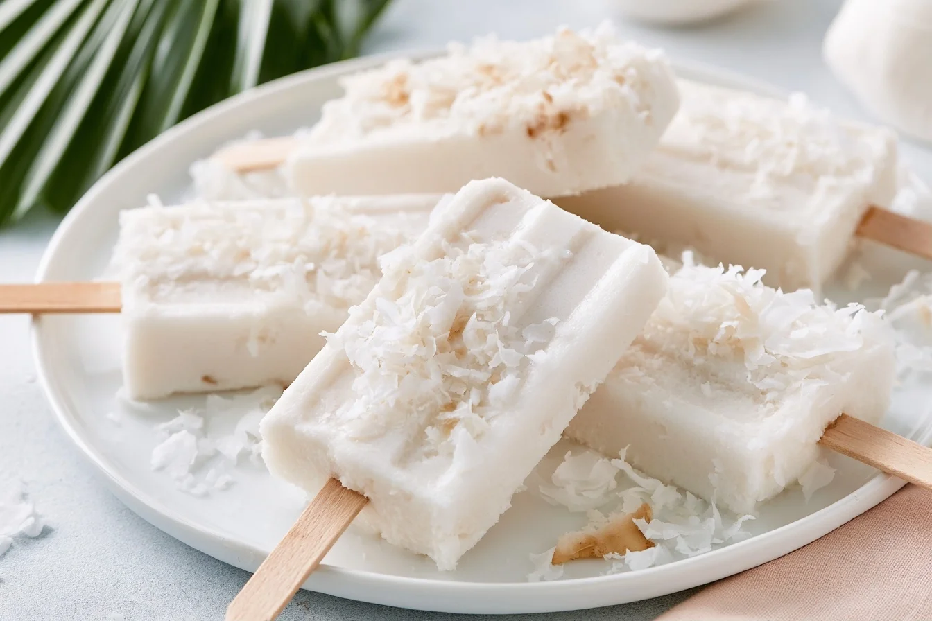 Keto Coconut Popsicles: Creamy Low-Carb Frozen Treats