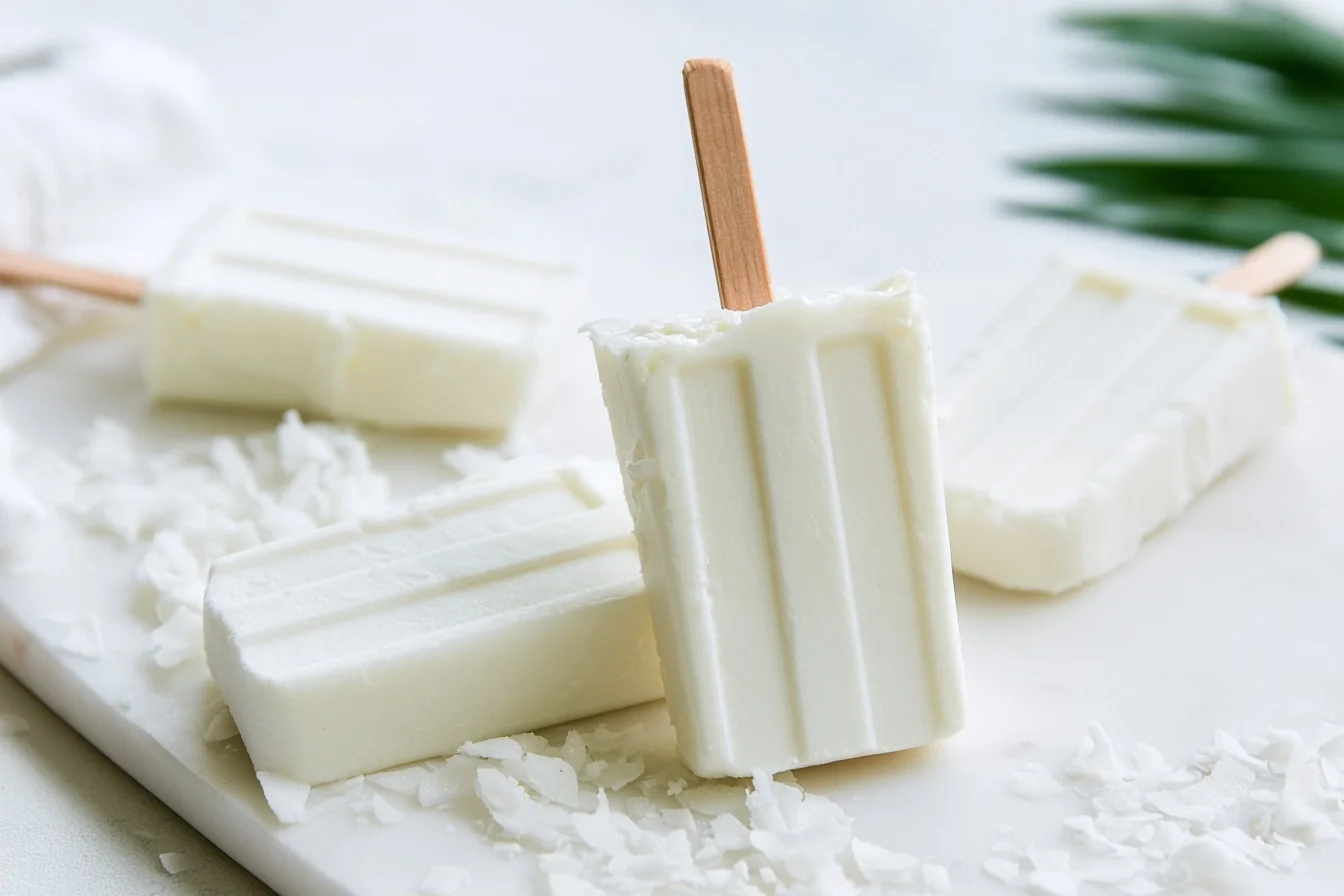 Keto Coconut Popsicles