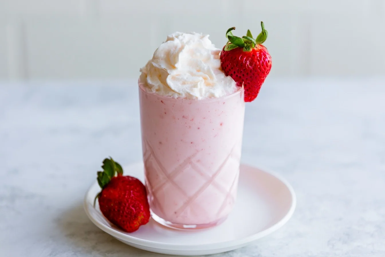 Keto Strawberry Milkshake