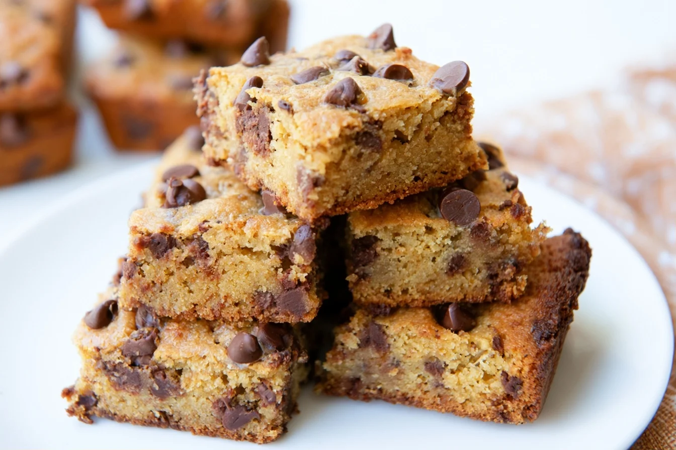 Keto Chocolate Chip Blondies That Taste Like the Real Thing