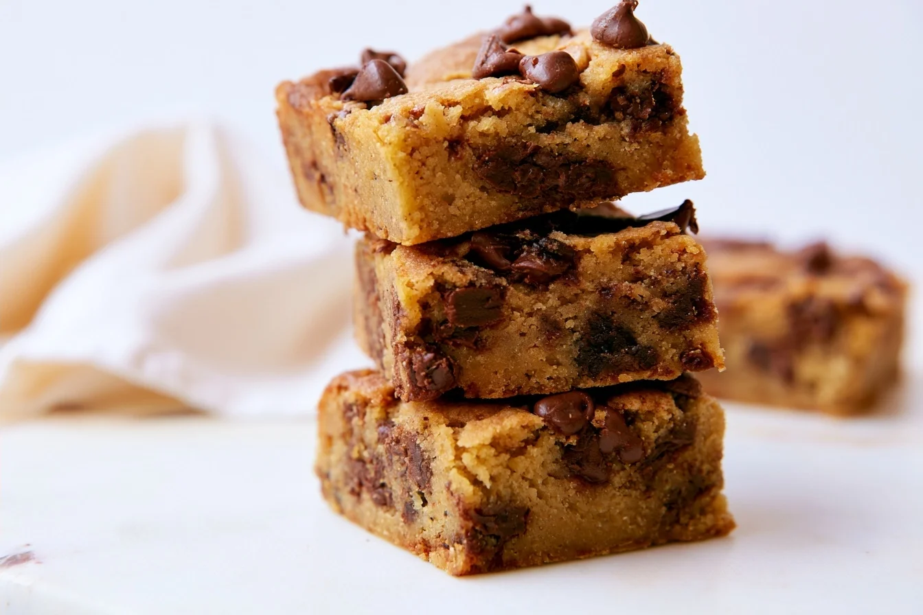 Keto Chocolate Chip Blondies